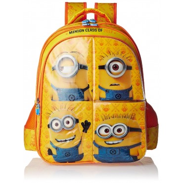 Minions Flaps School Bag 16 Inch